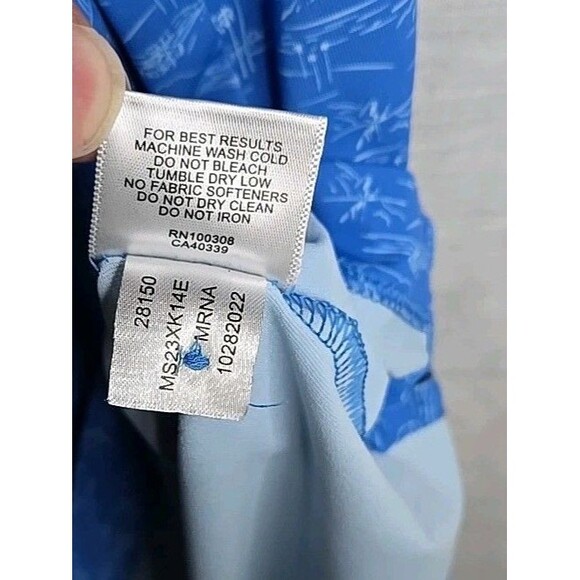 Peter Millar Crown Crafted 123rd US Open Polo Shirt, Sz XXL, Blue/White, LACC - Picture 10 of 10